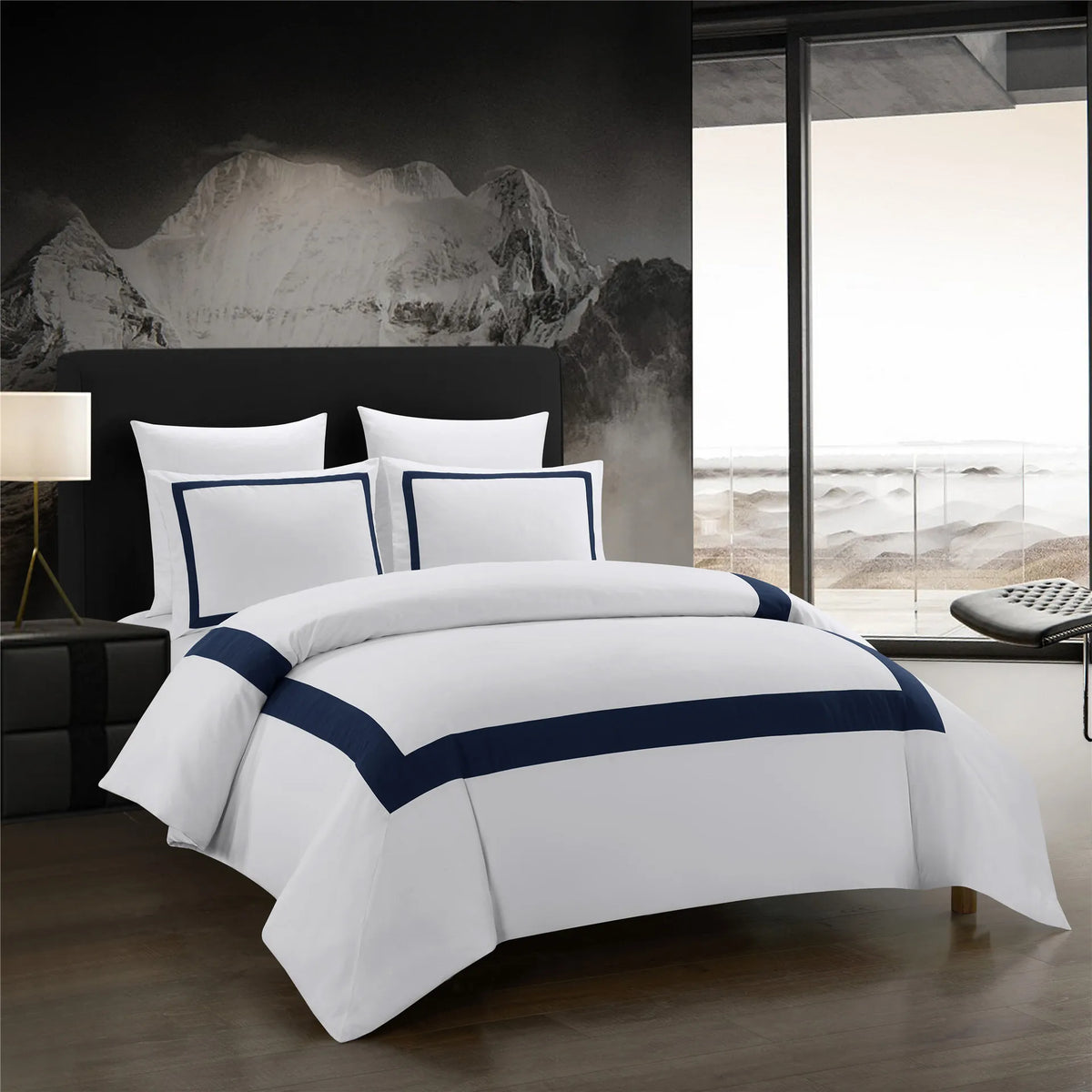 Costura consolador conjunto de cama para casa hotel estilo americano roupa luxo emenda colcha dupla capa edredão fronhas