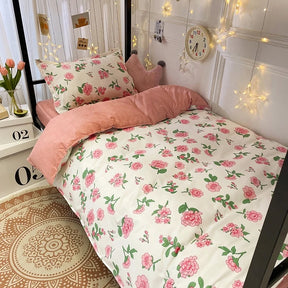 Bonenjoy-conjunto de roupa de cama queen size, conjunto de roupa de cama com estampa reativa, cor branca, preta, xadrez, tamanho king, para quarto